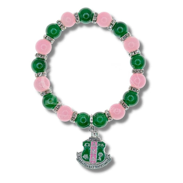 Green and Pink Flower Bracelets – Azorajewellery