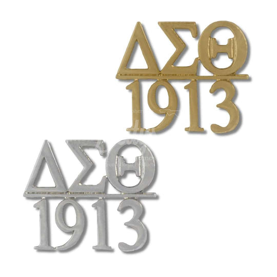 Delta Sigma Theta ΔΣΘ 1913 Greek Sorority Lapel Pin-Betty's Promos Plus Greek Paraphernalia