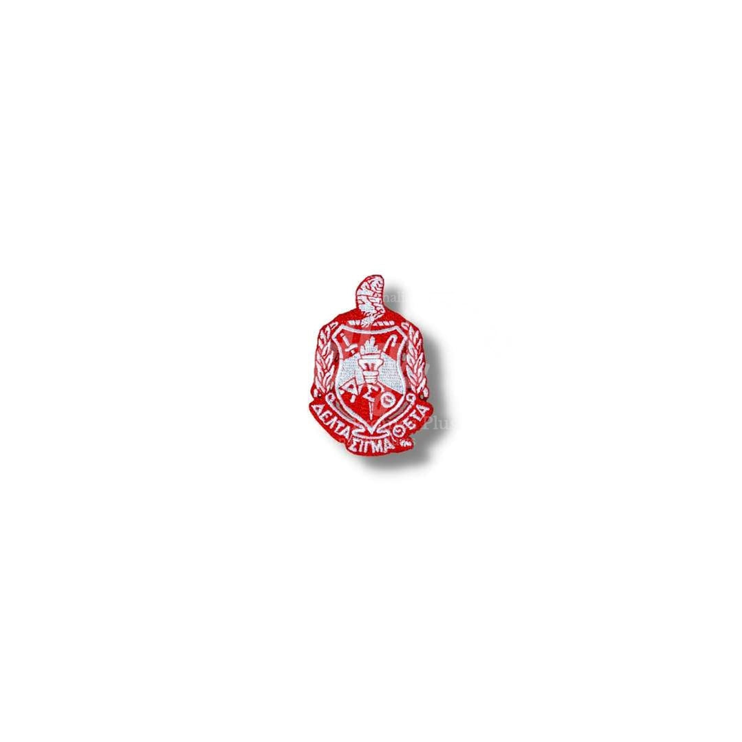 Delta Sigma Theta ΔΣΘ Shield Iron-on Embroidered PatchSmall - 3