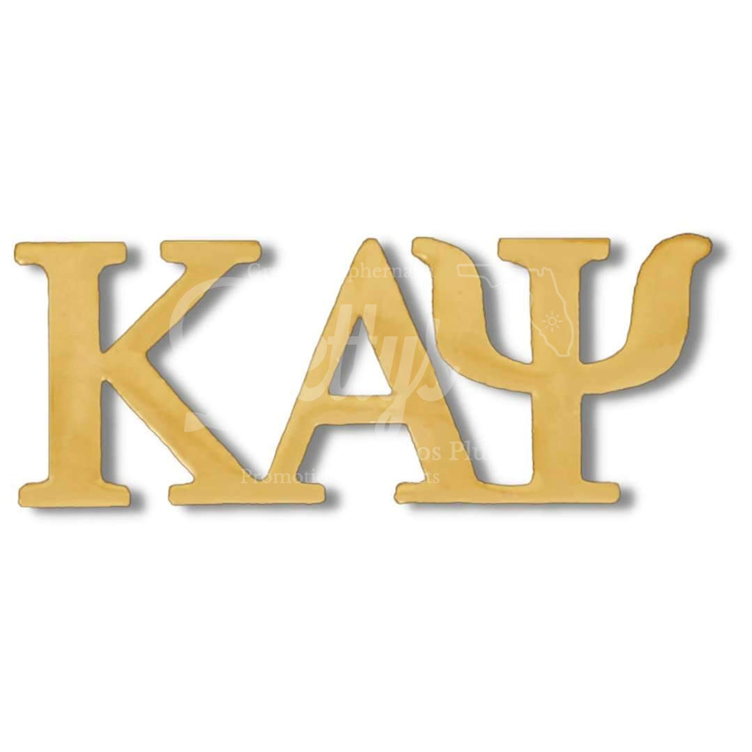 Kappa Alpha Psi ΚΑΨ Greek Letters Fraternity Lapel PinGold-Betty's Promos Plus Greek Paraphernalia