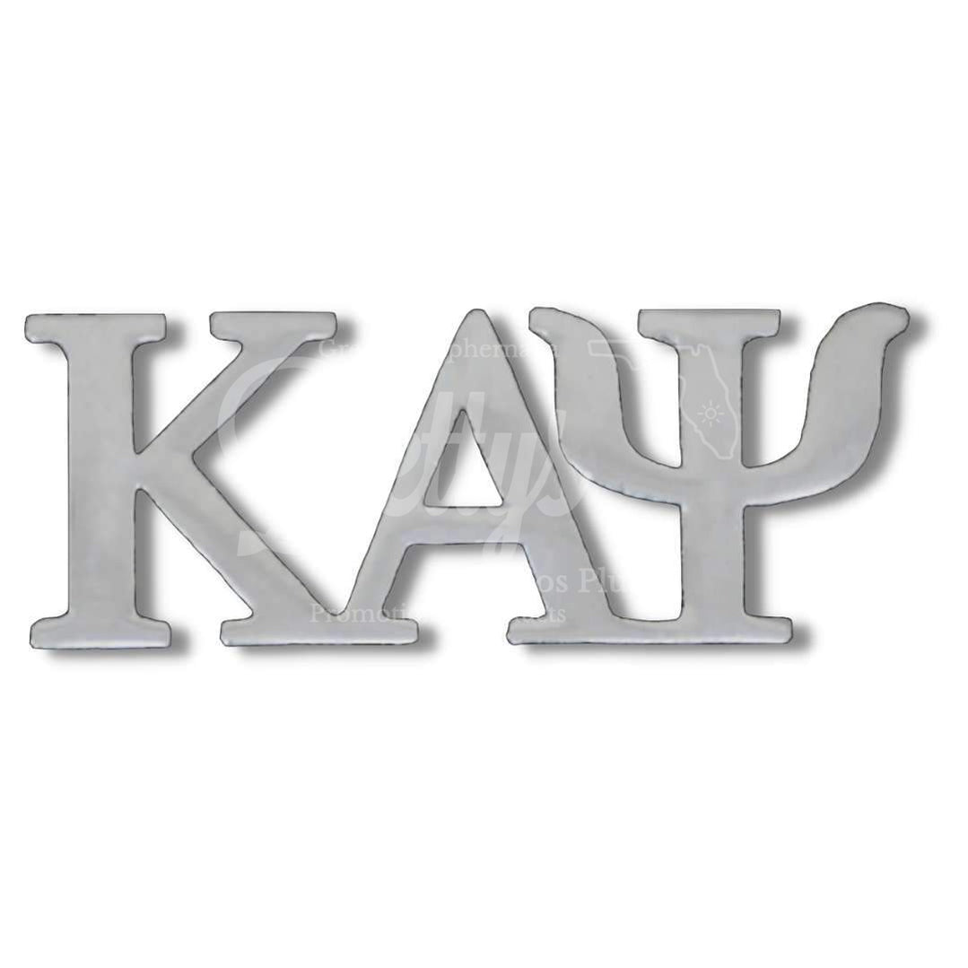 Kappa Alpha Psi ΚΑΨ Greek Letters Fraternity Lapel PinSilver-Betty's Promos Plus Greek Paraphernalia
