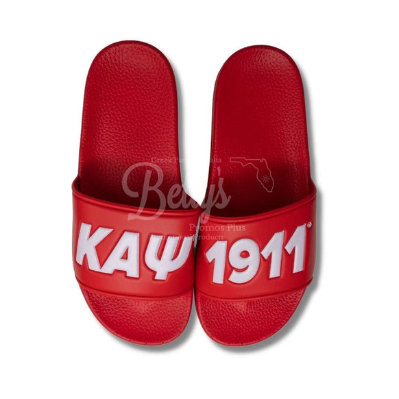 Kappa Alpha Psi ΚΑΨ Sandals with Drawstring Travel Bag-Betty's Promos Plus Greek Paraphernalia
