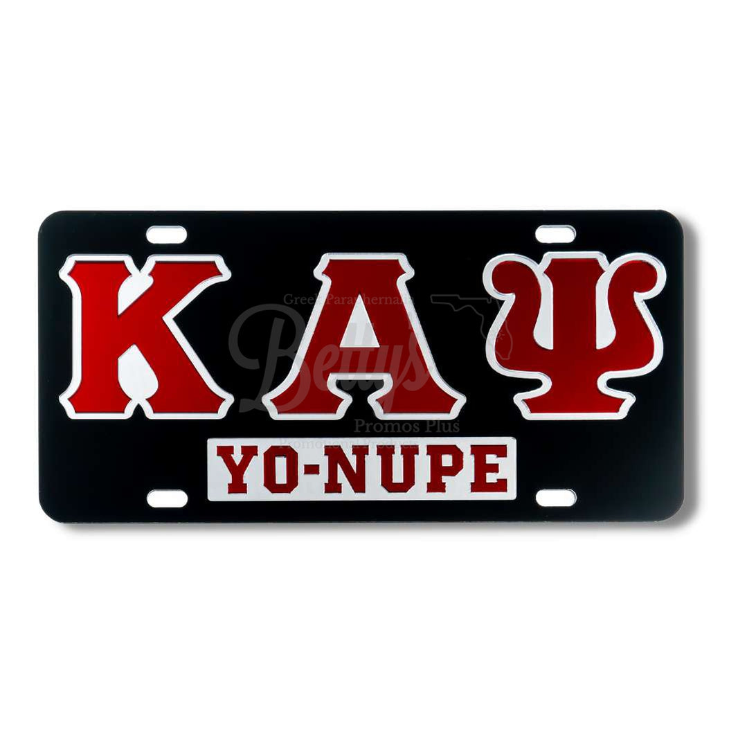 snave øst jorden Kappa Alpha Psi ΚΑΨ "YO-NUPE" Greek Letters Acrylic Mirrored Laser Eng –  Betty's Promos Plus, LLC
