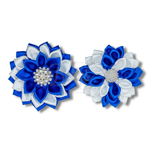 Zeta Phi Beta ΖΦΒ Silk Flower Brooch-Betty's Promos Plus Greek Paraphernalia