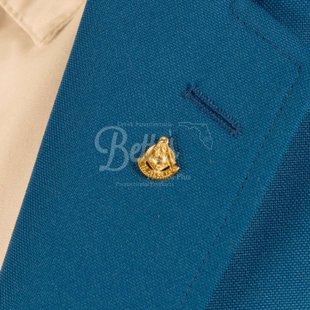 Mason Freemason Masonic Gold Compass Lapel Pin-Masonic Paraphernalia-Masonic Lapel Pin-Betty's Promos Plus